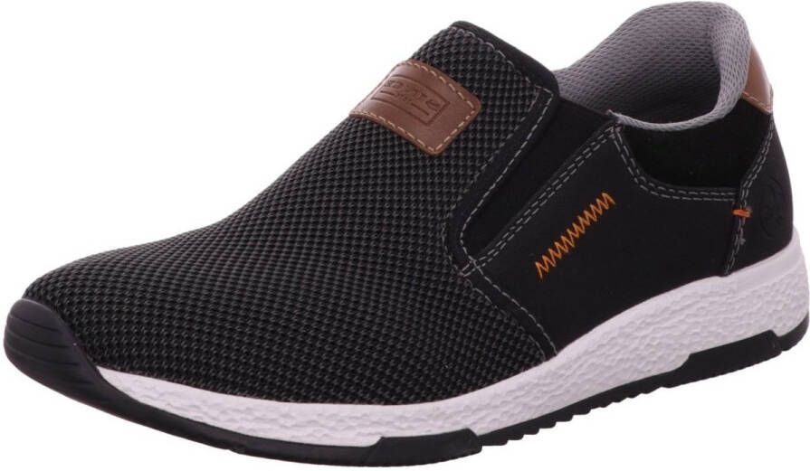 Rieker Slip-on sneakers Casual slipper vrijetijdsschoen instapschoen met contrastnaad - Foto 2