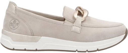 Rieker 58944-60 dames instappers sportief beige - Foto 5