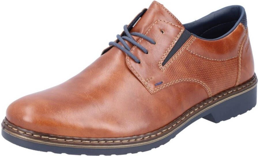 Rieker Veterschoenen met stretch-inzet vrijetijdsschoen lage schoen veterschoen