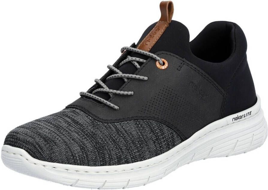 Rieker Slip-on sneakers instapschoen vrijetijdsschoen halfhoge schoen met lichte loopzool