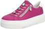 Rieker dames plateausneaker roze - Thumbnail 2
