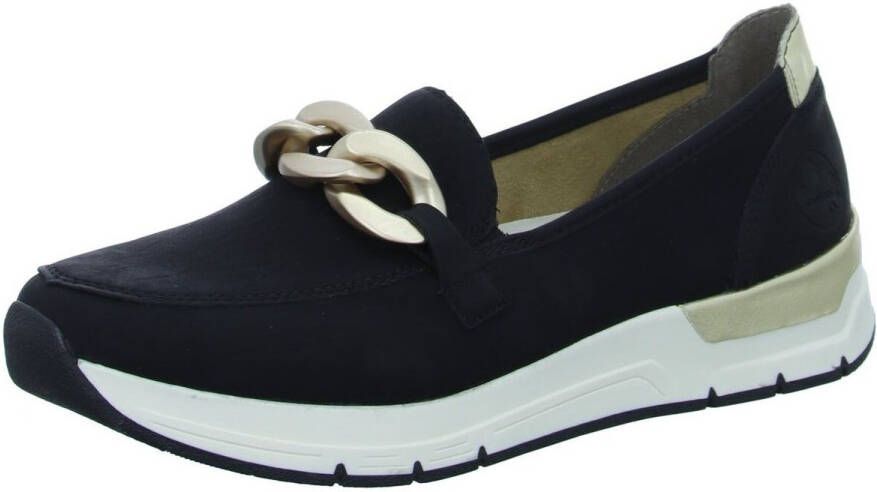 Rieker Slip-on sneakers Slipper vrijetijdsschoen met verwijderbare binnenzool - Foto 4