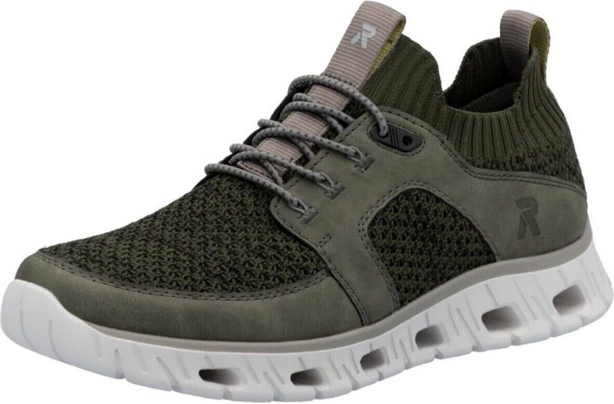 OTTO RIEKER Sport Slip-on sneakers lage schoen vrijetijdsschoen slipper met modieuze loopzool