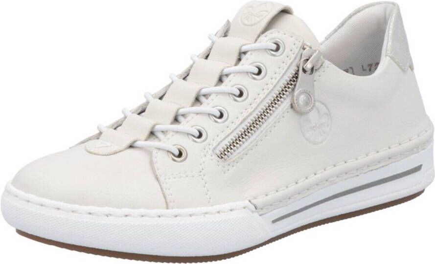 Rieker Slip-on sneakers slippers instapschoen lage schoen vrijetijdsschoen in smalle vorm