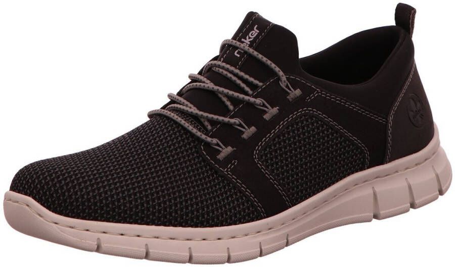 Rieker Slip-on sneakers Instapper halfhoge schoen vrijetijdsschoen met elastiek om in te stappen - Foto 2