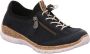 Rieker Slip-on sneakers Slipper instapschoen met buitenrits - Thumbnail 3