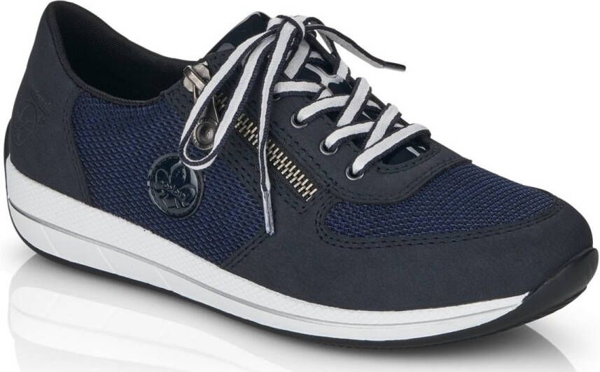 Rieker Sneakers met sleehak met uitneembare leren binnenzool - Foto 4