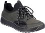 Rieker Slip-on sneakers met opvallende doorstiknaad - Thumbnail 2