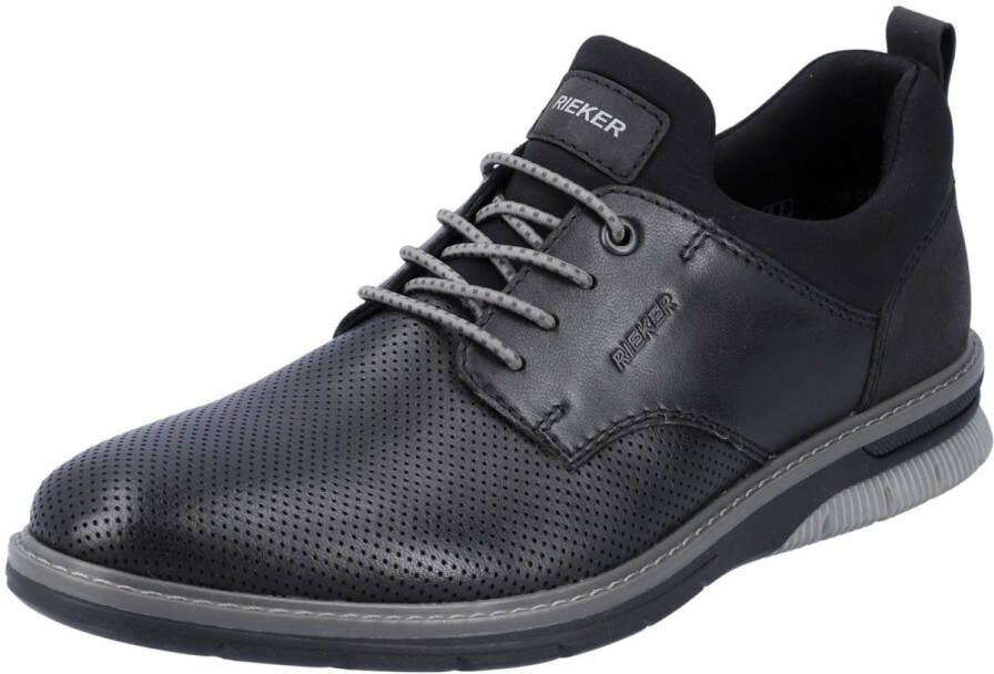 Rieker Slip-on sneakers Business schoen slipper feestdagsschoen met elastische veters
