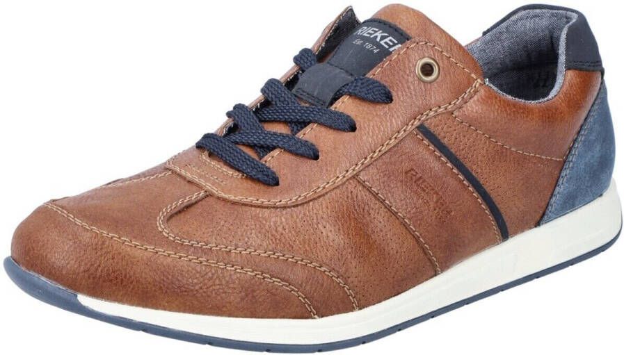 Rieker Veterschoenen in sportieve look vrijetijdsschoen lage schoen veterschoen