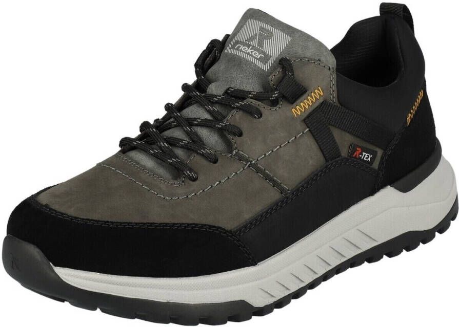 Rieker Sneakers zwart Textiel