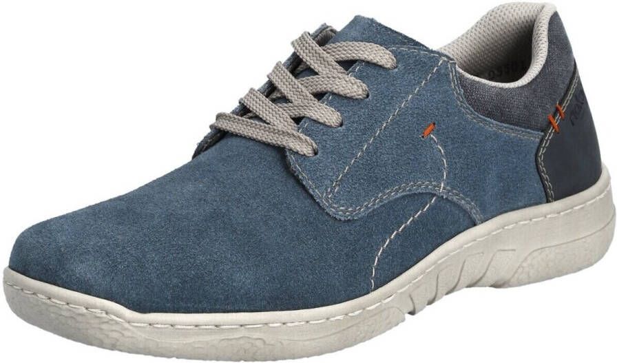Rieker Veterschoenen met decoratieve naad vrijetijdsschoen lage schoen veterschoen
