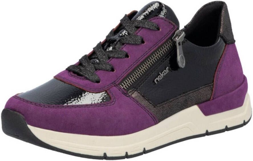 Rieker Sneakers veterschoenen lage schoen vrijetijdsschoen in modieus ontwerp