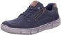 Rieker Sneakers vrijetijdsschoen lage schoen veterschoen met zijrits - Thumbnail 2