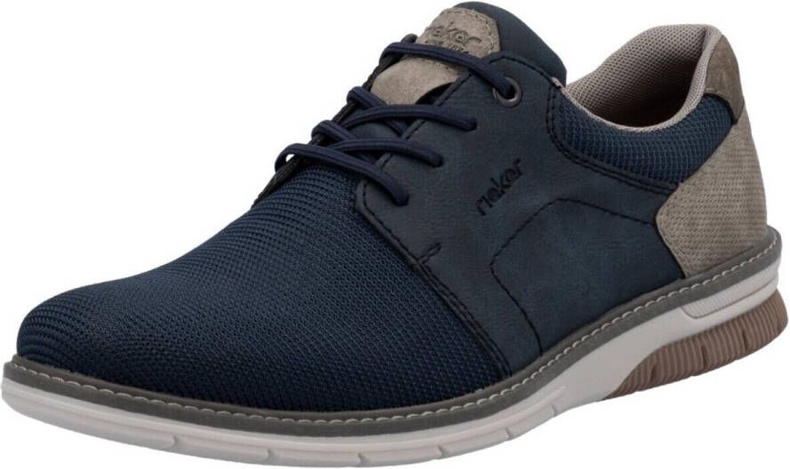 Rieker Slip-on sneakers Instapschoen lage schoen sneaker met elastiek voor gemakkelijke instap