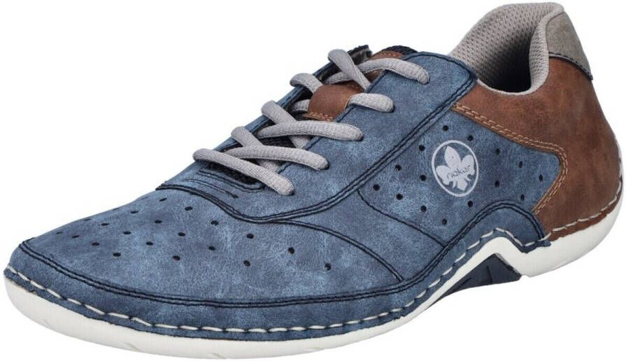 Rieker Sneakers veterschoen lage schoen vrijetijdsschoen met memosoft binnenzool