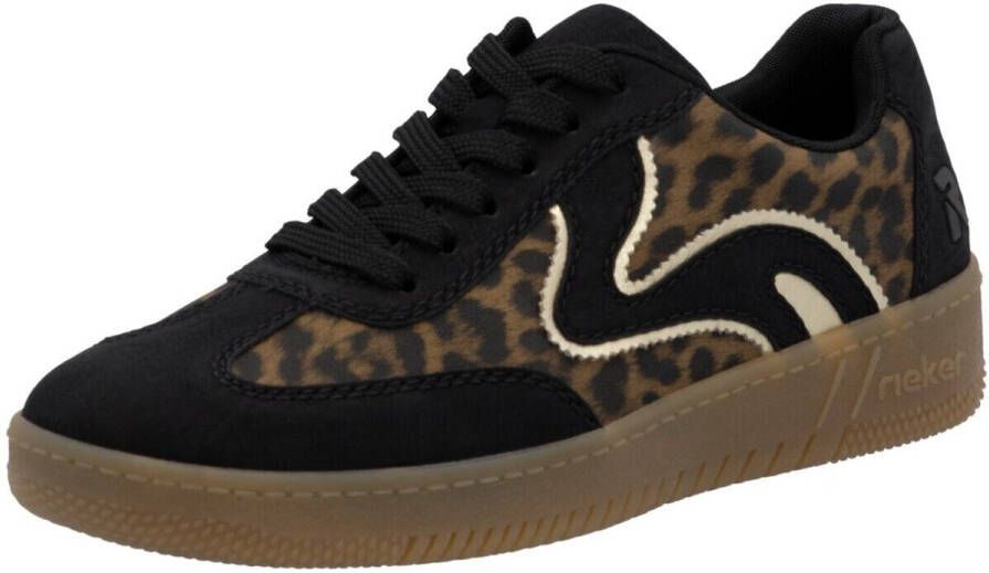 OTTO RIEKER Sport Plateausneakers vrijetijdsschoen lage schoen veterschoen in vegan uitvoering