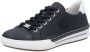 Rieker Plateausneakers veterschoenen lage schoen vrijetijdsschoen met witte randnaad - Thumbnail 2