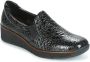 Rieker Elegante Grijze Gesloten Loafers Damesschoenen Black Dames - Thumbnail 5