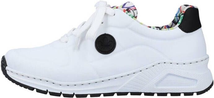 Rieker Sneakers met memosoft-binnenzool vrijetijdsschoen lage schoen veterschoen - Foto 13
