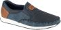Rieker Instappers Heren Blauw - Thumbnail 2