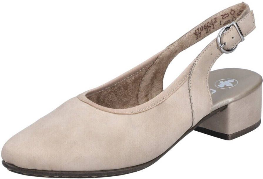 Rieker Slingback pumps avondschoen zomerschoen blokhak met verstelbare band