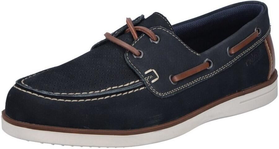 Rieker Instappers Heren Blauw - Foto 2