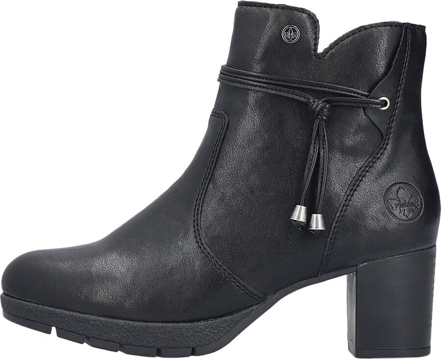 Rieker Laarsjes Zakelijke enkellaars blokhak boots in smalle vorm - Foto 2