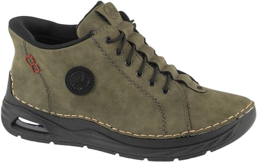 Rieker Slip-on sneakers Ready2GO High top sneaker boots enkellaars met versterkte hielkap - Foto 4
