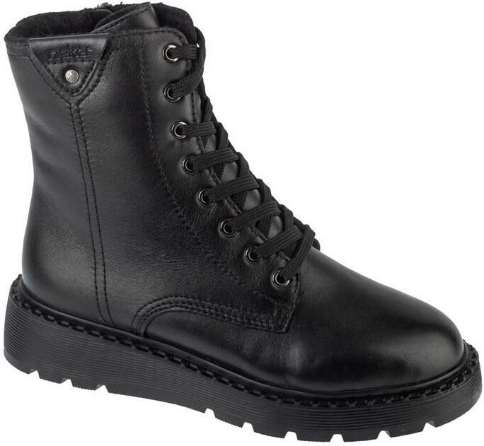 Rieker Booties 70408 Vrouwen Zwart Laarsjes