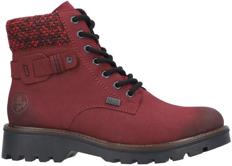 Rieker Winterlaarsjes winterboots met waterafstotende tex-membraan