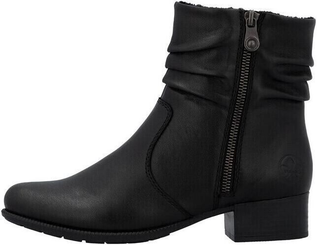 Rieker Enkellaarsjes Hak Enkellaarsjes Hak Zwart - Foto 2