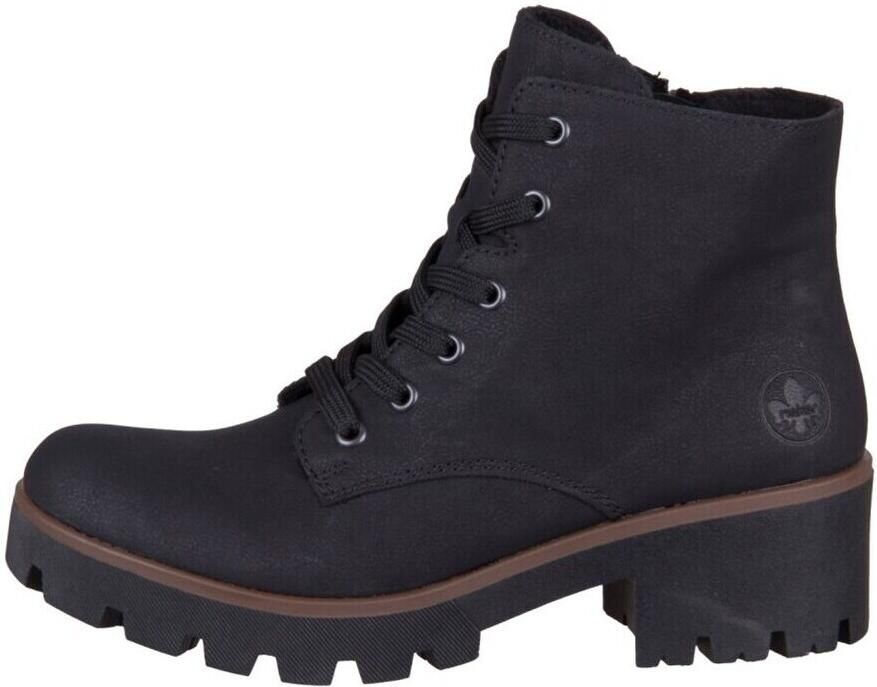 Rieker Veterlaarsjes veterschoenen outdoorankle boots met robuuste profielzool - Foto 3