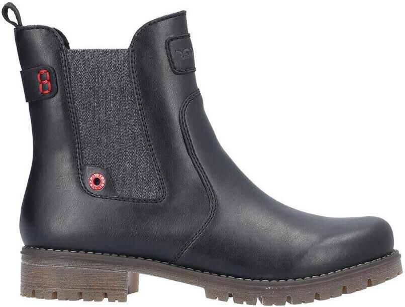 Rieker Chelsea boots zwart