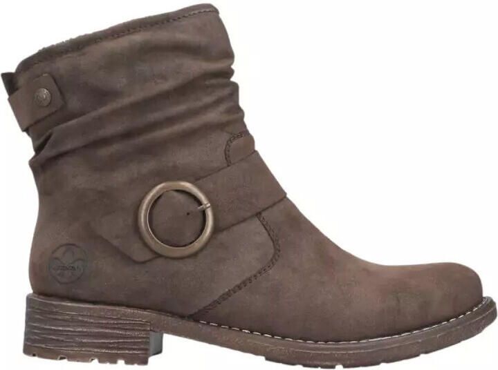 Rieker Laarsjes Boots blokhak slouchy schacht en ritssluiting aan de binnenkant - Foto 2