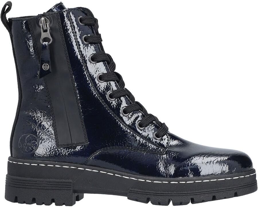 Rieker Veterboots Dames Blauw