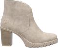 Rieker Enkellaarsjes plateaulaarzen blokhak in elegante look - Beige