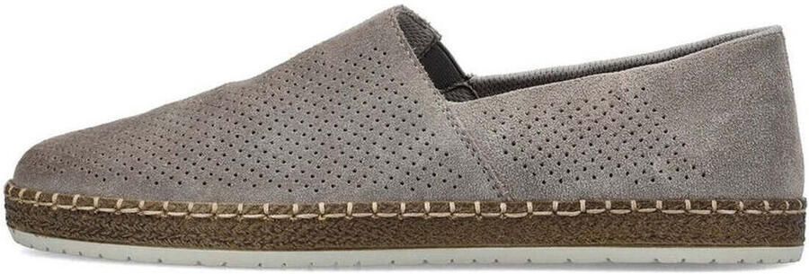Rieker Instappers instapschoen casual slipper moccasin met perforatie - Foto 3