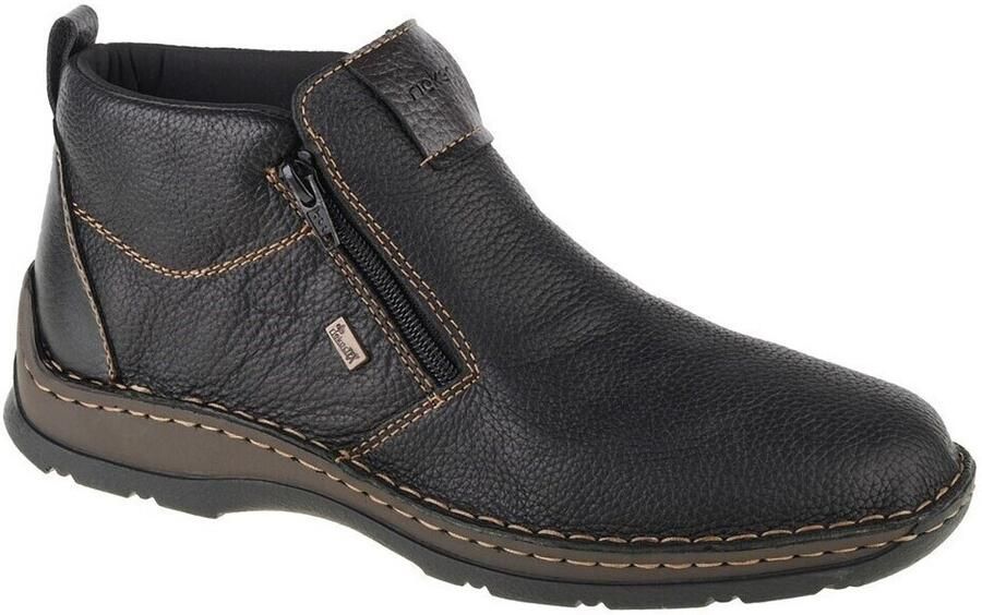 Rieker Booties 05398-00 Mannen Zwart Laarsjes Laarzen