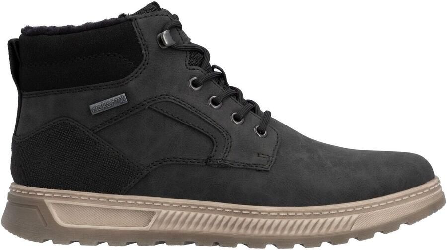 Rieker TEX Veterschoenen Heren Zwart