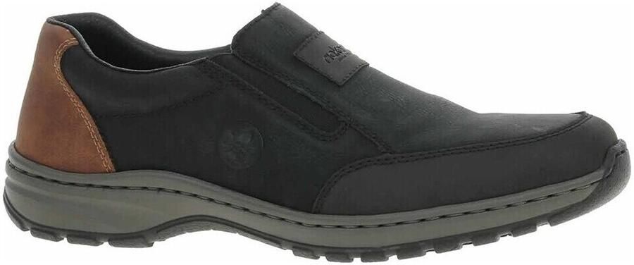 Rieker Heren Instapper Halfschoen 03354-06 Black Brown - Foto 2
