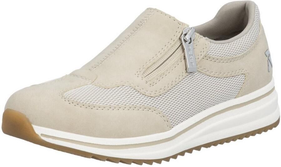 Rieker dames instappers beige Extra breed - Foto 2