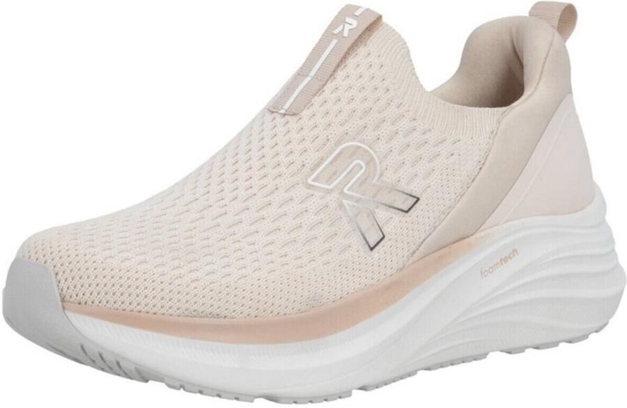 Rieker dames instappers beige comfort wijdte - Foto 3