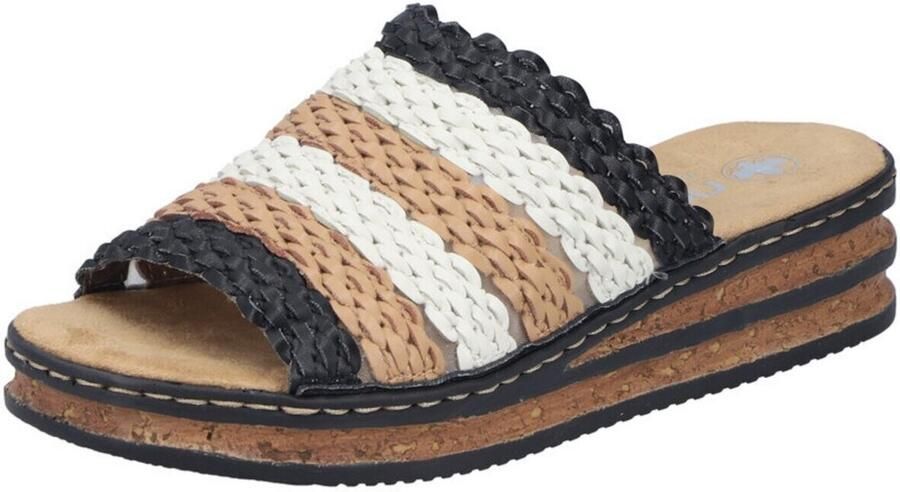 Rieker Slippers Dames Multi - Foto 3