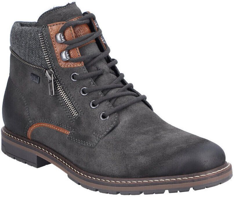 Rieker Winterlaarsjes veterschoenen winterlaarzen met waterafstotende tex-membraan