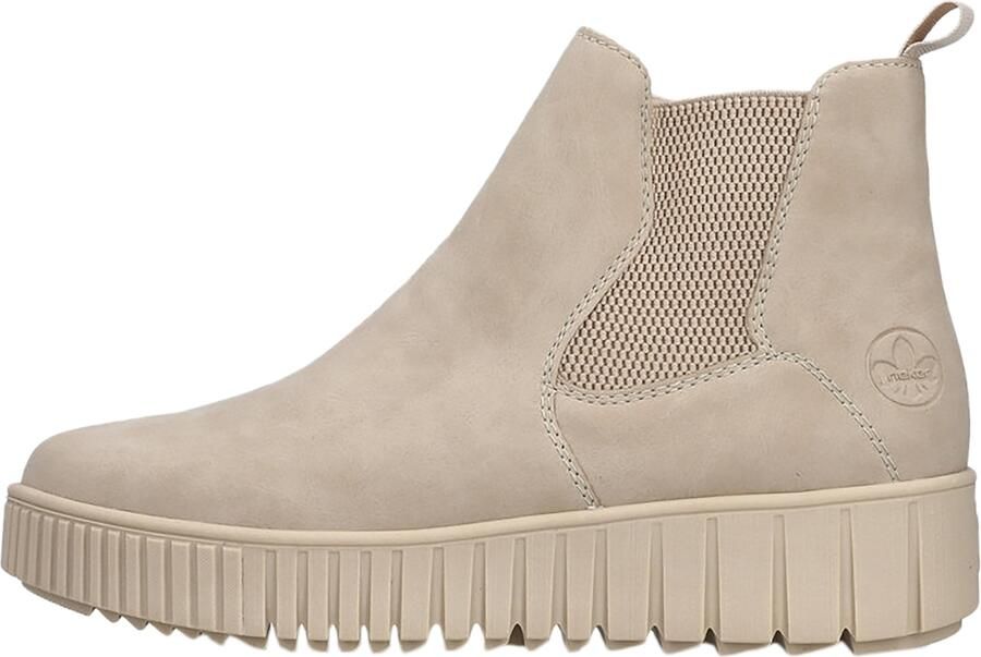 Rieker Winterlaarzen Chelseaboots plateausneaker enkellaars ritssluiting en stretch - Foto 5