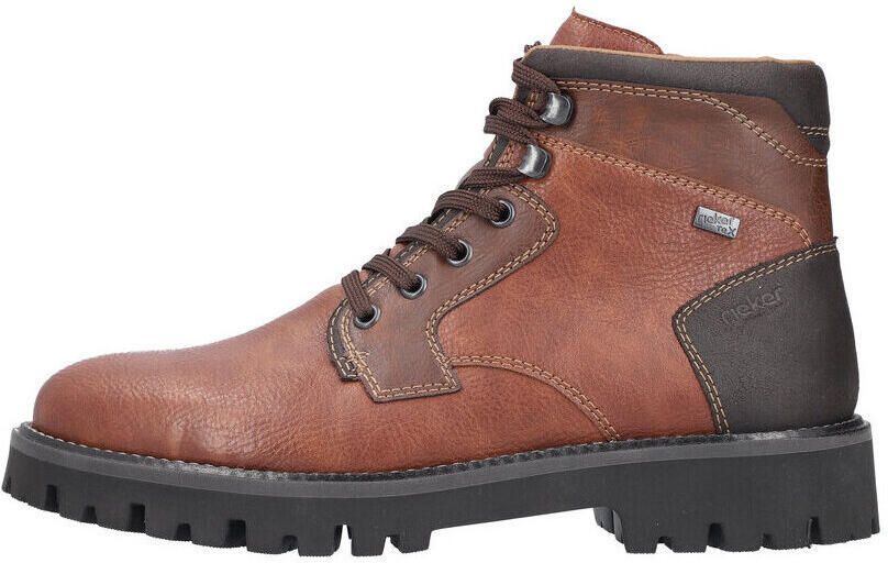 Rieker Winterlaarsjes veterschoenen outdoorlaarzen winterlaarzen met tex-membraan