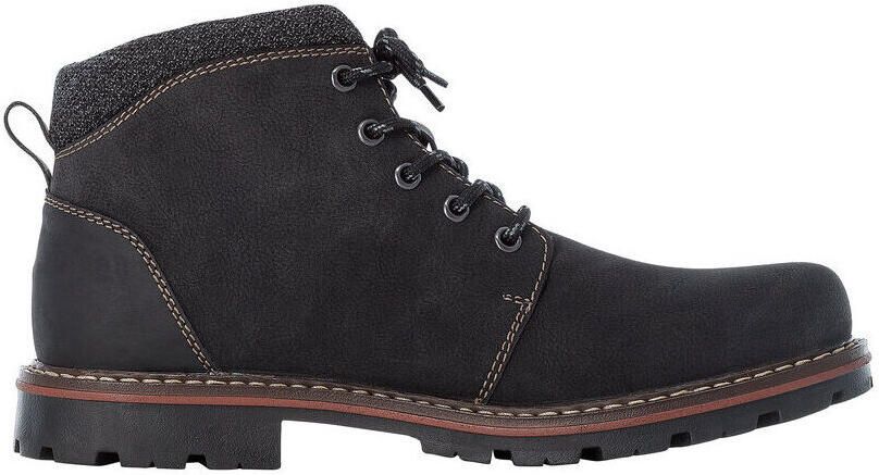 Rieker Winterlaarsjes winterlaarzen enkellaars veterschoenen met verwarmende binnenzool