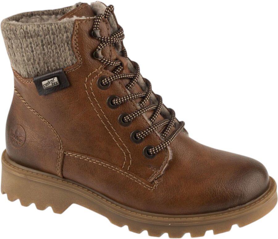 Rieker Winterlaarzen Veterboots enkellaarsjes casual boots met ritssluiting buiten - Foto 15