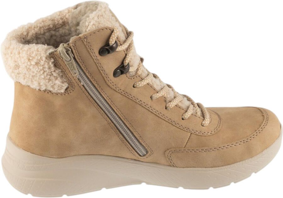 Rieker dames Tex enkellaarsjes beige M8510 - Foto 2